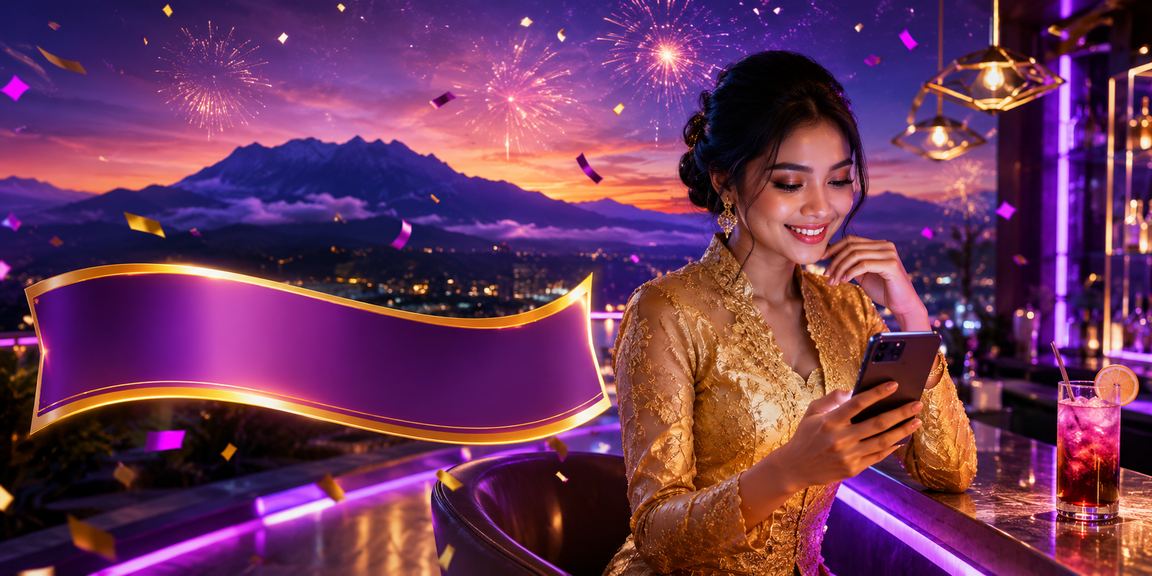 Pengguna wanita di Sabah mengakses kasino mudah alih 37001 dengan pakaian kebaya